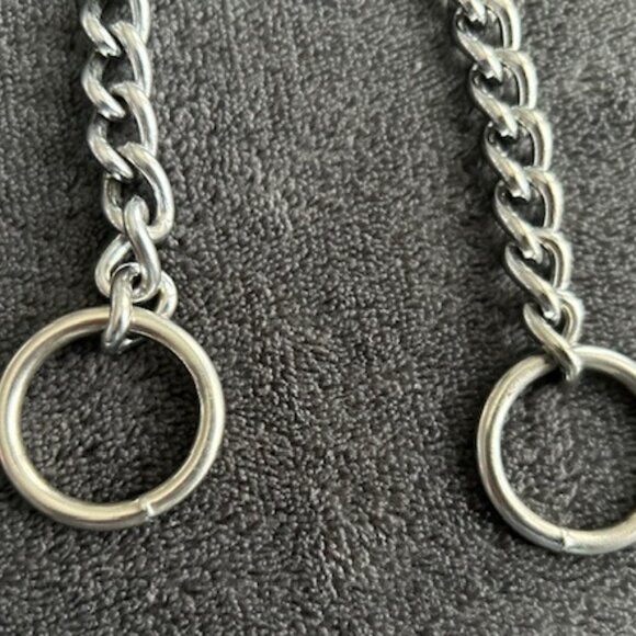 Stainless Steel Dog Chain Slip Collar, 17-1/2" - Picture 3 of 5